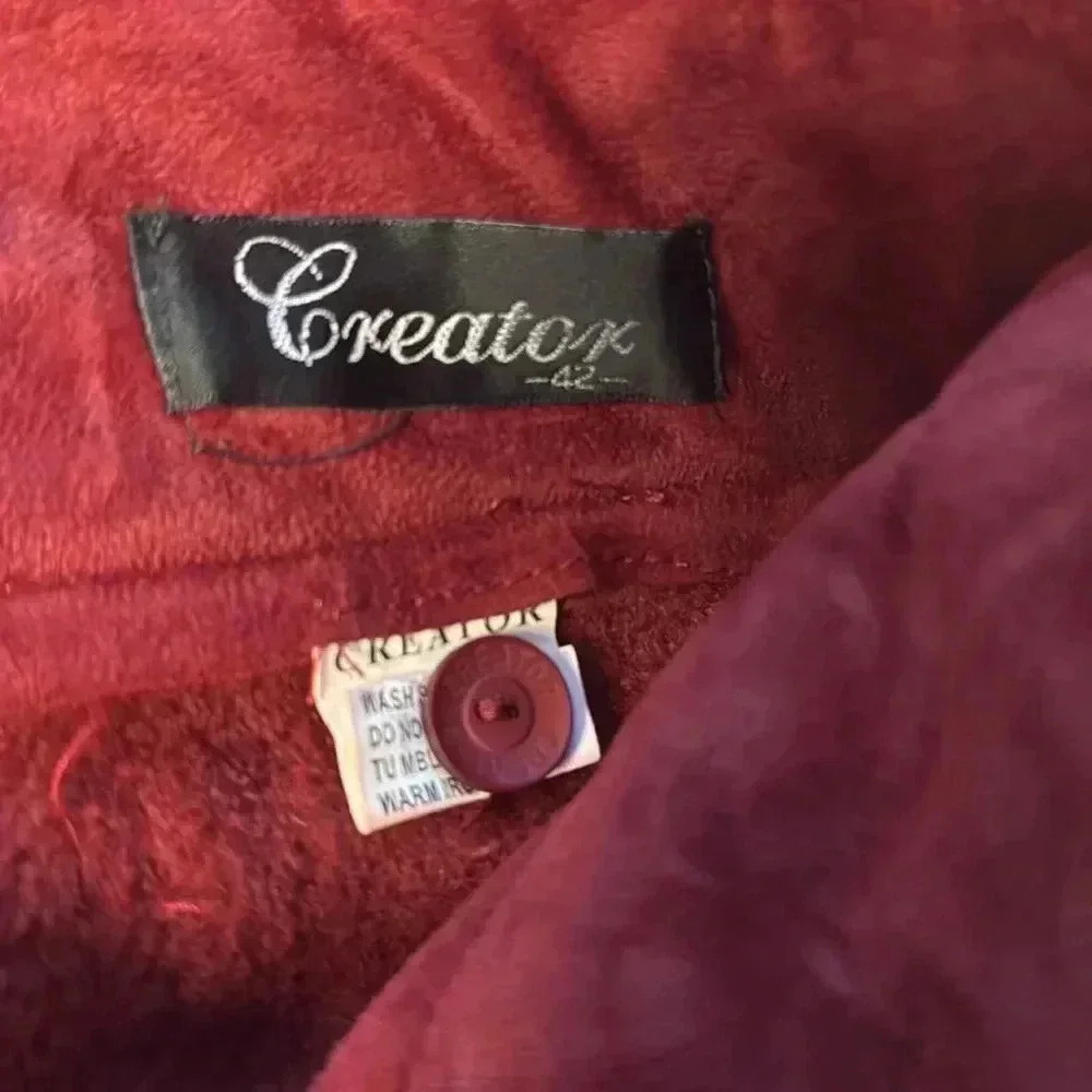 Vintage suede pants by Creator 42 - Picture 3 of 3